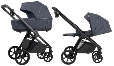 Детская коляска 2 в 1 Carrello Omega+ Meteor Grey