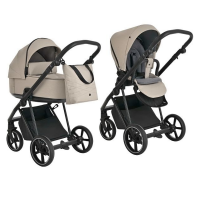 Детская коляска 2 в 1 Roan Sol Sesame/Black/руч.Черный