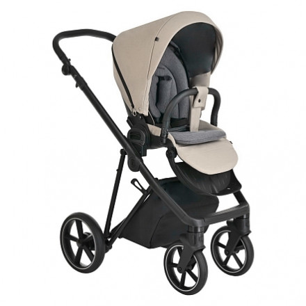 Детская коляска 2 в 1 Roan Sol Sesame/Black/руч.Черный