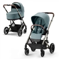 Детская коляска 2 в 1 Cybex Balios S Lux Limited edition Sky Blue (Taupe Frame)