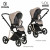 Детская коляска 2 в 1 Roan Sol Luxury Sesame/Gold/руч.Черный