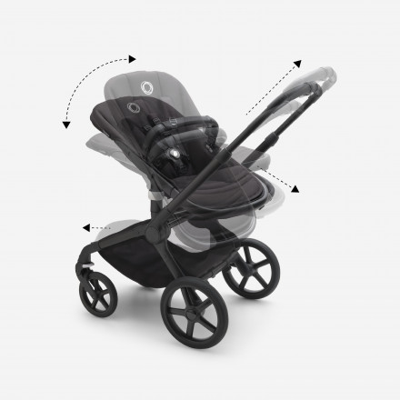 Детская коляска 2 в 1 Bugaboo Fox 5 Midnight black/Black