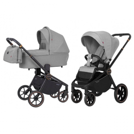 Детская коляска 2 в 1 Carrello Epica/G Silver Grey