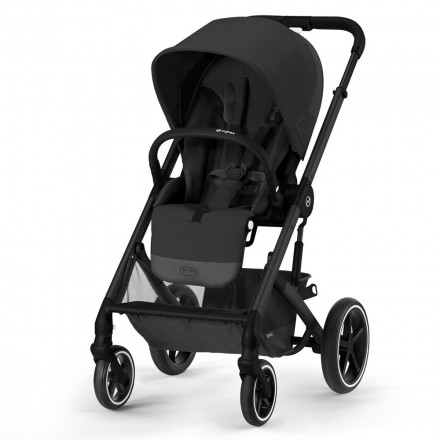 Детская коляска 3 в 1 Cybex Balios S Lux 2023 Moon Black