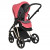 Детская коляска 2 в 1 Roan Sol Luxury Viva Magenta/Gold/руч.Черный