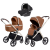 Детская коляска 3 в 1 Carrello Vector Coral Orange