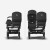 Детская коляска 2 в 1 Bugaboo Donkey 5 Mono Grey mélange/Black