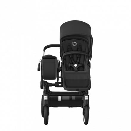 Детская коляска 2 в 1 Bugaboo Donkey 5 Mono Midnight black/Graphite