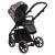Детская коляска 2 в 1 Roan Sol Flowers Forest Clearing/Black руч.Коричневый