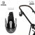 Детская коляска 2 в 1 Roan Sol Luxury True Black/Gold/руч.Черный