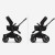 Детская коляска 2 в 1 Bugaboo Donkey 5 Mono Grey mélange/Black