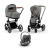 Детская коляска 3 в 1 Cybex Priam IV Mirage Grey / Chrome Brown