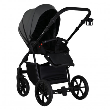 Детская коляска 2 в 1 Milu Kids Тоssа Dark grey collection pituso
