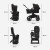 Детская коляска 2 в 1 Bugaboo Donkey 5 Mono Grey mélange/Black