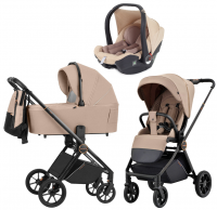 Детская коляска 3 в 1 Carrello Ultra/W Antique Beige