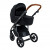 Детская коляска 2 в 1 Roan Bass Next Black/Black/ руч.Коричневый