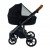 Детская коляска 2 в 1 Roan Bass Next Black/Black/ руч.Коричневый