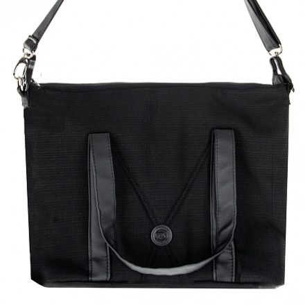 Детская коляска 2 в 1 Roan Bass Next Black/Black/ руч.Коричневый