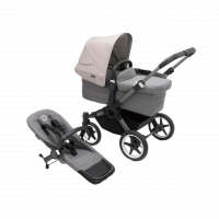 Детская коляска 2 в 1 Bugaboo Donkey 5 Mono Misty white/Grey mélange/Graphite
