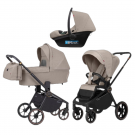 Детская коляска 3 в 1 Carrello Epica/G Almond Beige