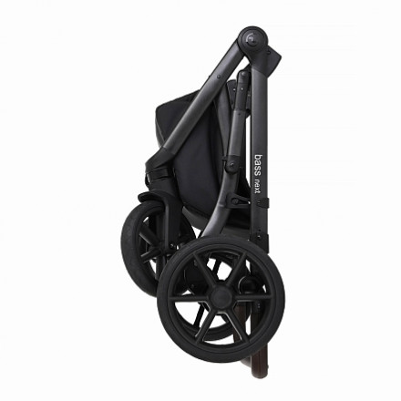 Детская коляска 3 в 1 Roan Bass Next Raisin Mood/Black/ руч.Тем.коричневый