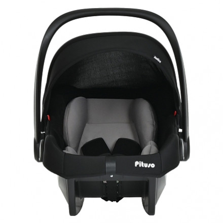 Детская коляска 3 в 1 Milu Kids Тоssа Dark grey collection pituso