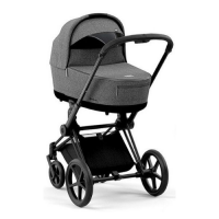 Детская коляска 1 в 1 Cybex Priam IV Manhattan Grey Plus / Matt Black