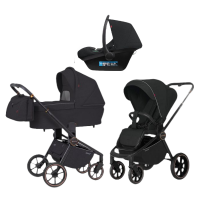 Детская коляска 3 в 1 Carrello Epica/G Space Black