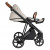 Детская коляска 4 в 1 Roan Sol Кожа Island Stone /Black/ руч.Коричневый