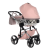 Детская коляска 2 в 1 Junama Hand Craft Glitter Pink