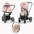 Детская коляска 3 в 1 Cybex Priam IV Peach Pink / Chrome Brown