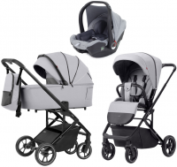 Детская коляска 3 в 1 Carrello Alfa/W Feather Grey