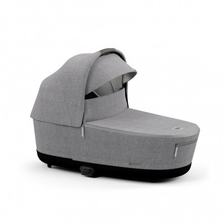 Детская коляска 3 в 1 Cybex Priam IV Manhattan Grey Plus / Chrome Black