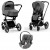 Детская коляска 3 в 1 Cybex Priam IV Manhattan Grey Plus / Chrome Black