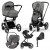 Детская коляска 5 в 1 Cybex Priam IV Soho Grey / Chrome Black