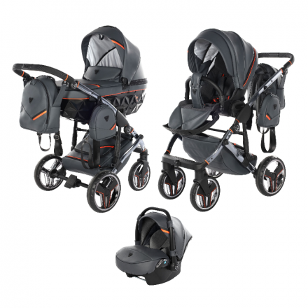 Детская коляска 3 в 1 Junama Sport Graphite