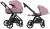 Детская коляска 2 в 1 Carrello Omega+ Galaxy Pink