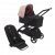 Детская коляска 2 в 1 Bugaboo Dragonfly Morning pink/Midnight black/Black
