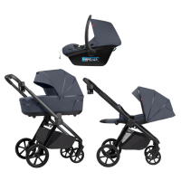 Детская коляска 3 в 1 Carrello Omega+ Meteor Grey