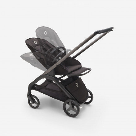 Детская коляска 2 в 1 Bugaboo Dragonfly Pink/Midnight black/Black chassis