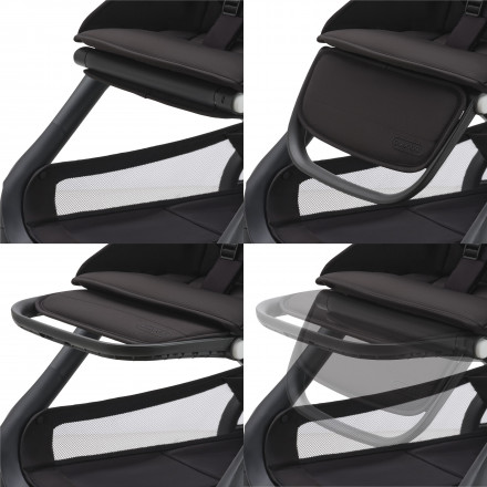 Детская коляска 2 в 1 Bugaboo Dragonfly Pink/Midnight black/Black chassis