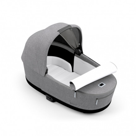 Детская коляска 5 в 1 Cybex Priam IV Manhattan Grey Plus / Chrome Black