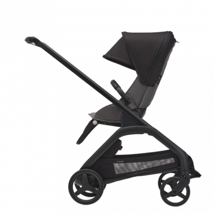 Детская коляска 2 в 1 Bugaboo Dragonfly Midnight black/Grey melange/Black