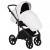 Детская коляска 2 в 1 Roan Bass Next White/Black Экокожа