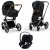 Детская коляска 3 в 1 Cybex Priam IV Sepia Black / Chrome Brown