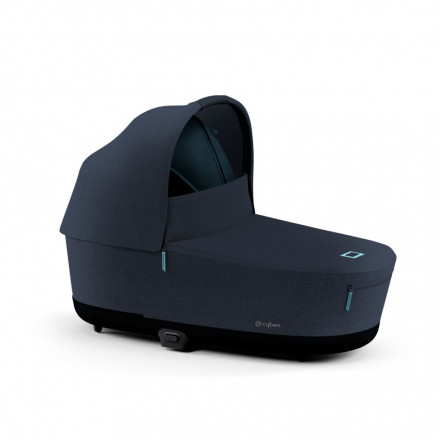 Детская коляска 1 в 1 Cybex Priam IV Midnight Blue Plus / Chrome Brown