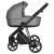 Детская коляска 4 в 1 Roan Sol Lux Cloud Grey/Nikiel/руч.Черный