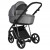 Детская коляска 4 в 1 Roan Sol Lux Cloud Grey/Nikiel/руч.Черный