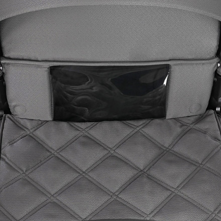 Детская коляска 4 в 1 Roan Sol Lux Cloud Grey/Nikiel/руч.Черный
