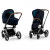 Детская коляска 2 в 1 Cybex Priam IV Midnight Blue Plus / Chrome Brown